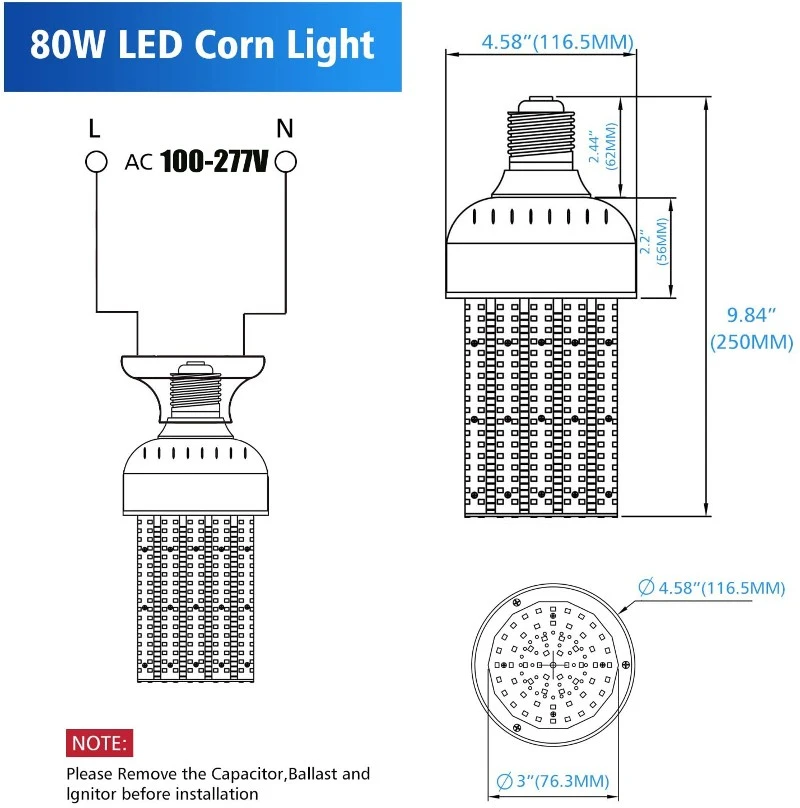 480V corn lamp detail1 480V corn lamp detail1