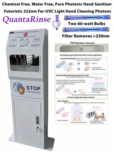 222 nm uv sterilizavimo lempa beždžionių raupams