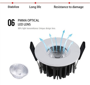 Luxrite LED įleidžiamas apšvietimas