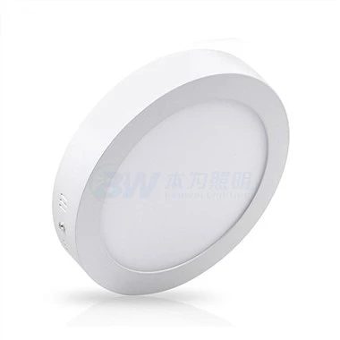 Apvalus LED plokščias šviestuvas