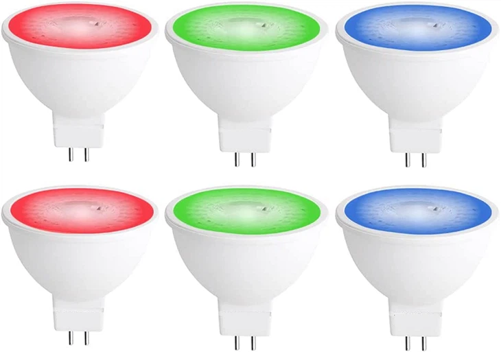 RGB MR16 LED LEMPUTĖ