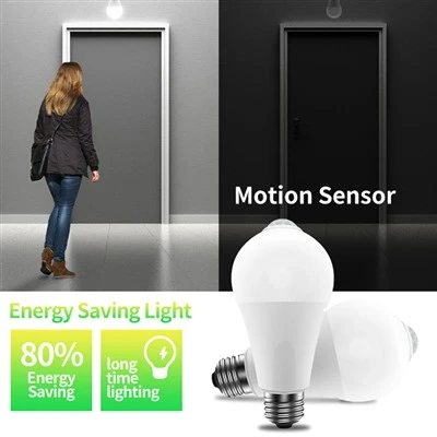 10 W PIR judesio jutiklio LED lemputė