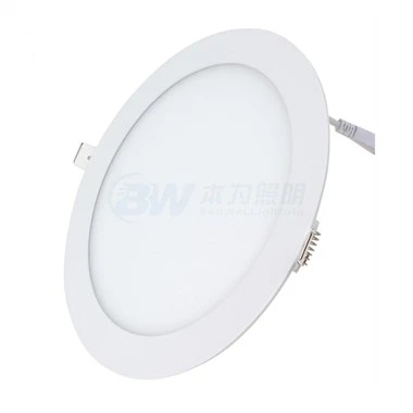 LED apvalus plokščias šviestuvas