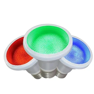 Par20 7w Raudona Mėlyna Žalia Balta Led Prožektorius