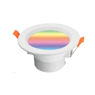 Išmanusis RGB LED apatinis apšvietimas, programa valdomas įleidžiamas lubų šviestuvas
