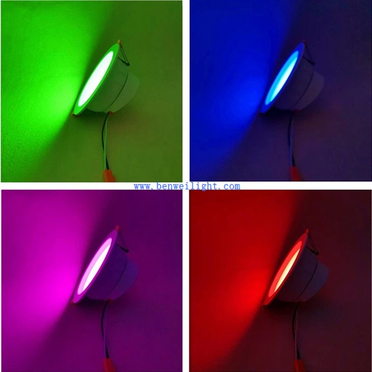 color changeable smart led downlight