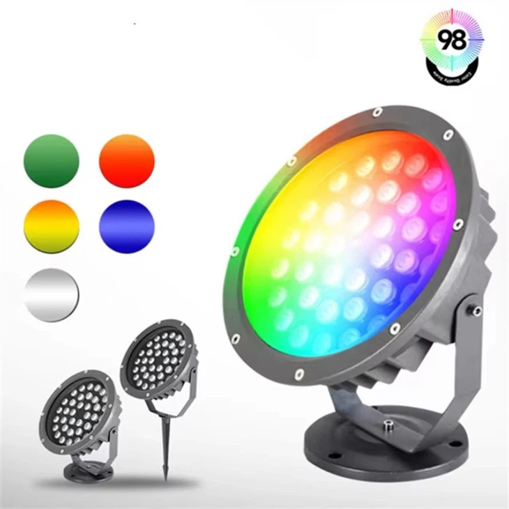 LED RGB prožektoriai