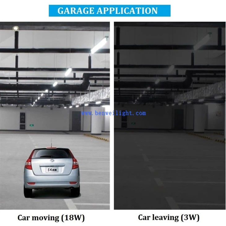 Parking Lot Lamp Microwave Radar Sensor Light 3