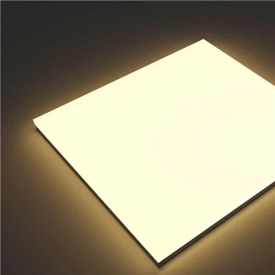 24 W 120 x 120 mm berėmio aliuminio LED lemputė - akrilas namams