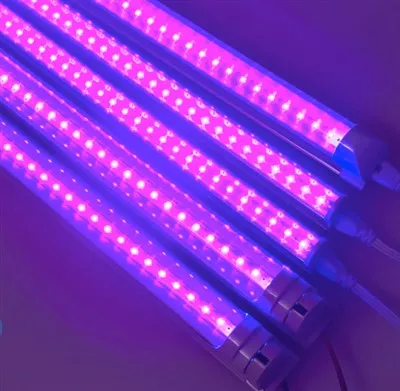 10W 60CM 395NM UV Integruotas T8 LED vamzdis