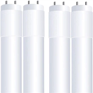 4 pėdų T8 LED vamzdis - 32W 3000K šiltai baltas Plug & Play