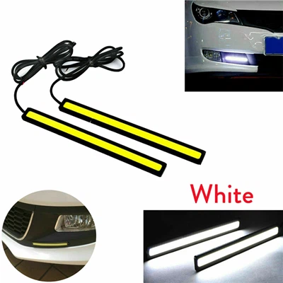 Auto COB dienos šviesos juosta - 12V, atspari vandeniui