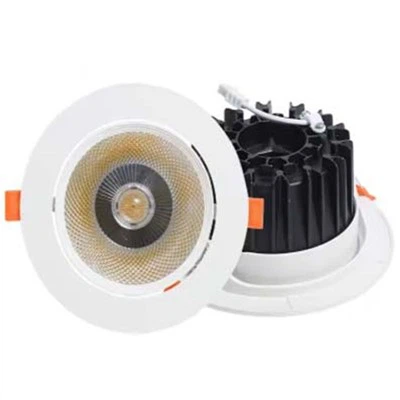 Įleidžiamas reguliuojamas LED šviestuvas ant lubų