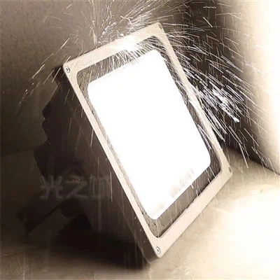 Vandeniui atsparus lauko sodo LED prožektorius, itin ryškus apšvietimas automobilio verandoje arba priekiniame kieme